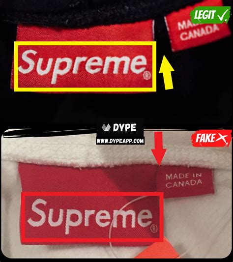 fake supreme hip bag|how to spot fake supreme.